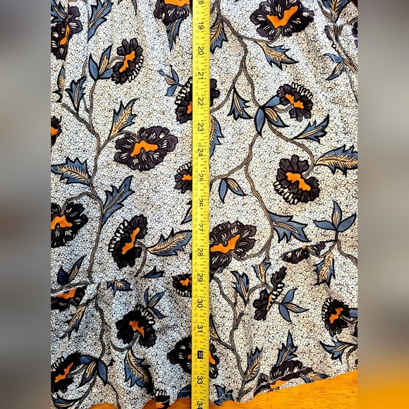 Anthropologie Brown and Black Long Sleeve Sundress - Picture 8 of 9